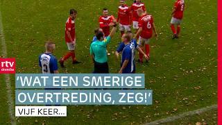 5 heftige tackles in het amateurvoetbal | RTV Drenthe