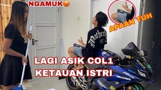 PRANK COL1 KEC1DUK ISTRI AUTO PANIK DONG