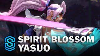 Spirit Blossom Yasuo Wild Rift Skin Spotlight