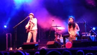 93 Million Miles - Jason Mraz & Mona Tavakoli, Warsaw, POLAND, 21-08-2013