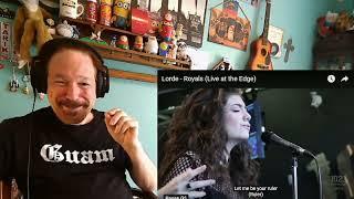 Lorde (Ella Marija Lani Yelich-O'Connor) - Royals (Live at the Edge), A Layman's Reaction