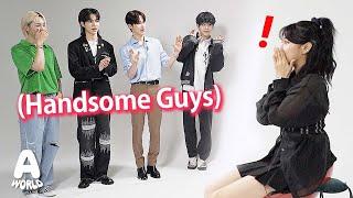 Can Korean Girl Maintain Her Heartbeat In Front Of Handsome Guys? (ft. KPOP Boy Group)