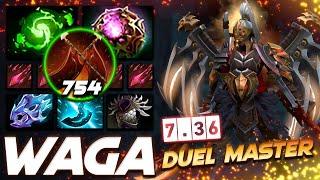 Waga Legion Commander Duel Master 7.36 Patch - Dota 2 Pro Gameplay [Watch & Learn]