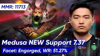 ‍ Sneyking NEW MEDUSA 7.37 SUPPORT | Dota 2 Pro Gameplay