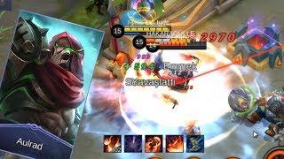 King of one shot Aulrad gameplay | Best build | Mobile Legends