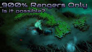They are Billions - 900% Rangers only, No attack Towers - Is it possible? - No pause