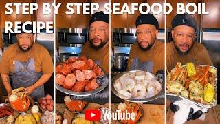 Step By Step SEAFOOD BOIL Recipe