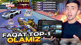 FAQAT TOP-1 va QIZIQARLI LOBBI QILAMIZ PUBG MOBILE!!!