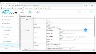 ALFOCOM 8 ports GPON OLT WEB management