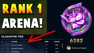 I just got Rank 1 GLADIATOR Arena with 6300 LP.. here's what happened
