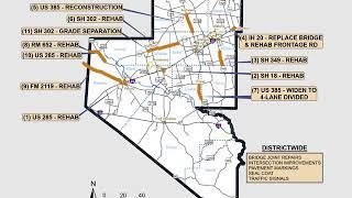 Rural Transportation Improvement Program Odessa District - FY 2021-2024