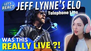 FIRST TIME REACTING to Jeff Lynne's ELO (Electric Light Orchestra) - Telephone Line live at Wembley