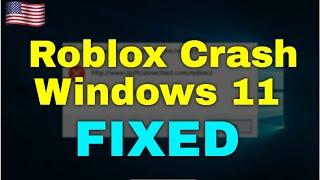 How to Fix Roblox Crash Windows 11