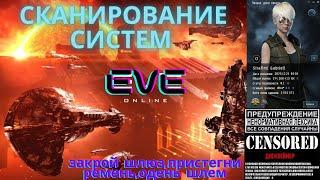 EVE ONLINE(ч.7) - Сканирование систем, или как легко получить пизды в нулях:).