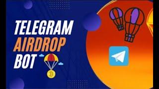 Create a Professional Telegram Airdrop Bot & Collect Participant's Data