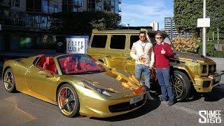 GOLD! Cars You Won't Miss - New Brabus G 700 and Ferrari 458 | VLOG