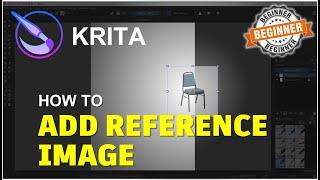 Krita How To Add Reference Image Tutorial