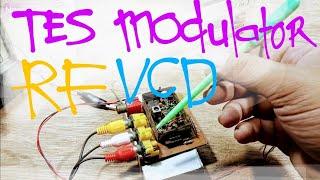 Mencoba Modulator RF VCD jadul dengan input video dari STB dan kamera CCTV - bukan clickbait.