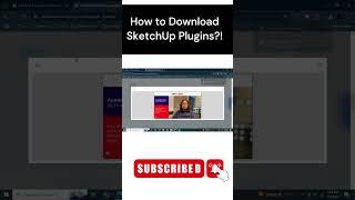 How to Download SketchUp Plugins| Design Master Rokon #shorts #sketchuptutorial #3d #plugins #yt