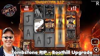 Boothill Upgrade from Hang Em High Bonus on Tombstone RIP - Nice 2127x Win!