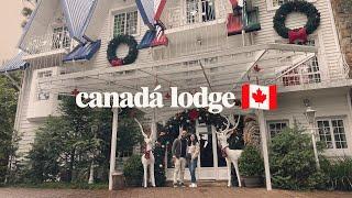 CANADÁ LODGE: uma experiência canadense  esquilos, ursos, apple tea e mais