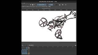 Krita Speedpaint Animation - Riding a Bike in 15 Seconds