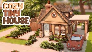 The Sims 4 Relaxing Speed Build l Cozy Tiny House (No Commentary) No CC