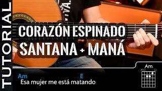 Canción fácil en guitarra CORAZÓN ESPINADO con dos acordes principiantes guitarraviva