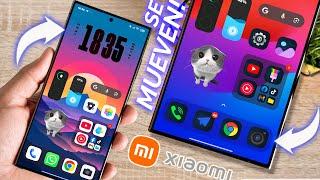 YA ESTÁN AQUÍ! ICONOS ANIMADOS de HyperOS 2 para Cualquier XIAOMI, REDMI, POCO (MIUI y HyperOS)