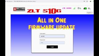 All in One Firmware ZLT-S10G Update