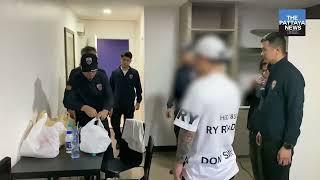 Korean man arrested in Pattaya for illegal entry, found with drug equipment.