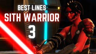 Sith Warrior 3: Best Lines and Funny Moments | Star Wars: The Old Republic