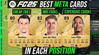 BEST META PLAYERS in Each Position - EA FC 25 - Top Cards All Budgets Cheap to Expensive