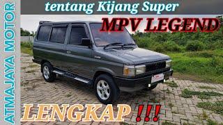 Review Lengkap Atmajaya Motor | Mengenal Detail Kijang 5K 1986-1992 Super Nusa Long KF50 Legendaris