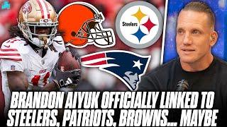 Brandon Aiyuk's Trade Rumors Linked To Steelers, Patriots, Or Browns... Or Not? | Pat McAfee Show