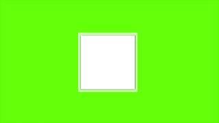 Green Screen Square Icon Background