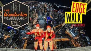 Mumzy and Daddo Wanderkin do the Edgewalk