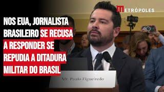 Nos EUA, jornalista brasileiro se recusa a responder se repudia a ditadura militar do Brasil