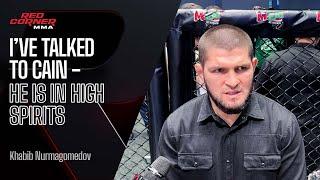 'Cain Velasquez has to go through the test God gave him' - Khabib Nurmagomedov