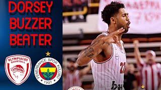 Olympiacos - Fenerbahce | Dorsey wins it against former team