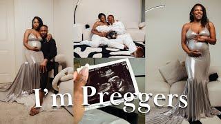 Surprise! I'm Pregnant! Pinterest & Canva Inspiration + Maternity Shoot BTS