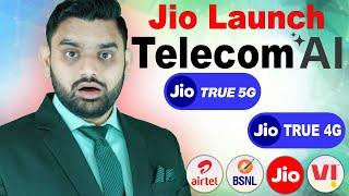 Jio Launch Telecom Ai Platform | Jio True 5G | Jio True 4G | Airtel | BSNL | Vi |