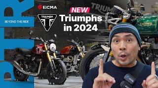 We're Excited For Triumph's New Bikes In The Philippines | EICMA 2023 Recap