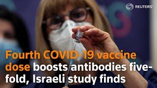 Fourth COVID-19 vaccine dose boosts antibodies five-fold, Israeli study finds