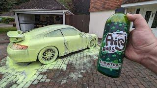 Autobrite Airy Balls | This Minty Green Snow Foam Blew Me Away!