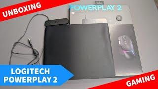 Logitech Powerplay 2 Unboxing - Mouse Pad that Charges While Gaming