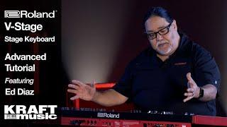 Roland V-Stage Stage Piano - Advanced Tutorial with Ed Diaz