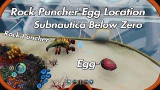 Subnautica Below Zero - Rock Puncher Egg Location