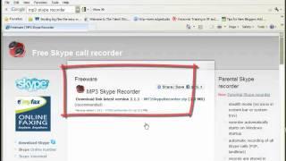 How to record both sides of the conversation on SKYPE for FREE- Pass it on!
