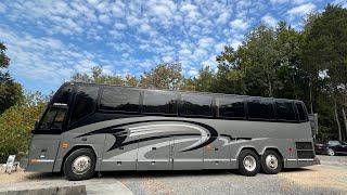 Prevost rusted air tanks, loose belts, batteries draining while sitting